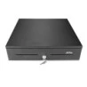 AVPos CASH-U285 Automatic Cash Drawer 41cm - 5 Bill Positions - 8 Coin Positions - RJ11 - High Resistance Steel - Black Color
