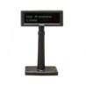 AVPos Visor VFD220 - 2 Linhas de 20 Caracteres - Cor do Ecrã Verde - 267 Tipos de Caracteres Internacionais - USB - Cor Preto