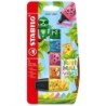 Stabilo Boss Mini Animal Vibes Pack of 5 Mini Highlighters - 2 to 5mm Line - Water-Based Ink - Anti-Dry-Out - Assorted Colours