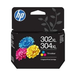 HP 302XL/304XL Tinteiro Cor Original - B7RT8AE/F6U67AE/N9K07AE