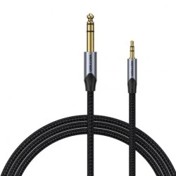 Vention Stereo Cable Jack 3,5 Male to Jack 6,3 Male - 3m - Gray Color