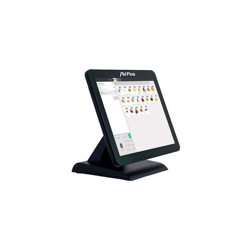 AVPos TPV K2000 Slim 15 Tactil - I3 - 8gb Memoria - SSD 128gb - VGA - WIFI, LAN, Bluetooth - Color Negro
