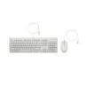 HP 225 Combo Teclado y Raton USB G2 - Tecla Copilot - Patas Ajustables - Raton Optico 1200 DPI - Plug & Play - Facil de Limpiar