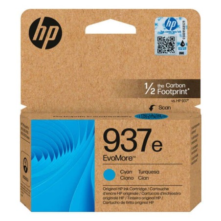 HP 937e Tinteiro Ciano Original - 4S6W6NE