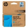 HP 937e Tinteiro Ciano Original - 4S6W6NE