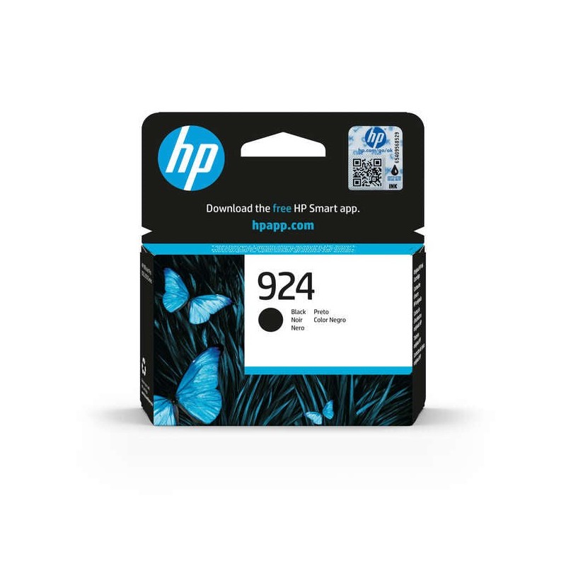 HP 924 Tinteiro Preto Original - 4K0U6NE