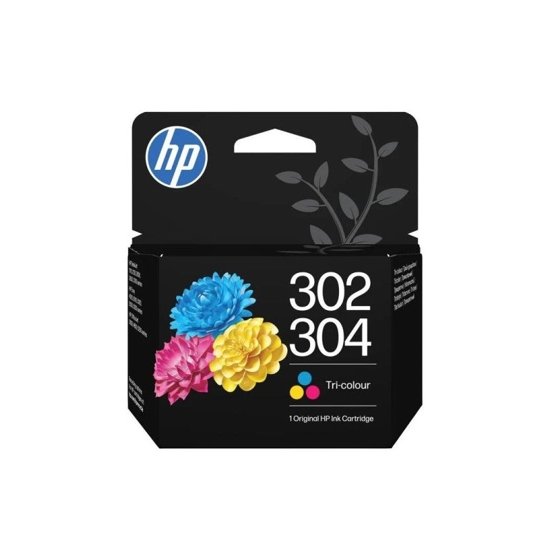 HP 302/304 Cartouche d'encre Color Original - B7RT6AE/F6U65AE/N9K05AE