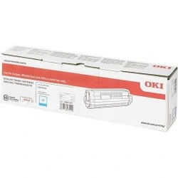 OKI C834/C844 Cyan Cartouche de toner Original - 46861307