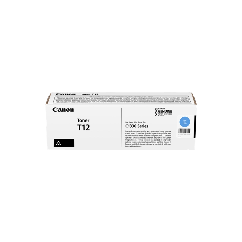 Canon T12 Cyan Cartucho de Toner Original - 5097C006