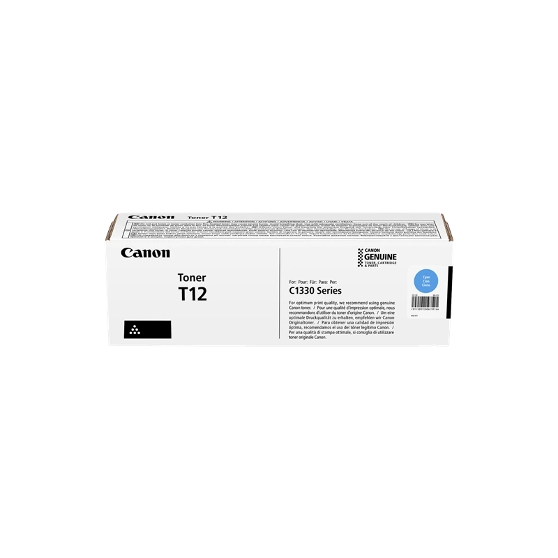 Canon T12 Cyan Cartucho de Toner Original - 5097C006
