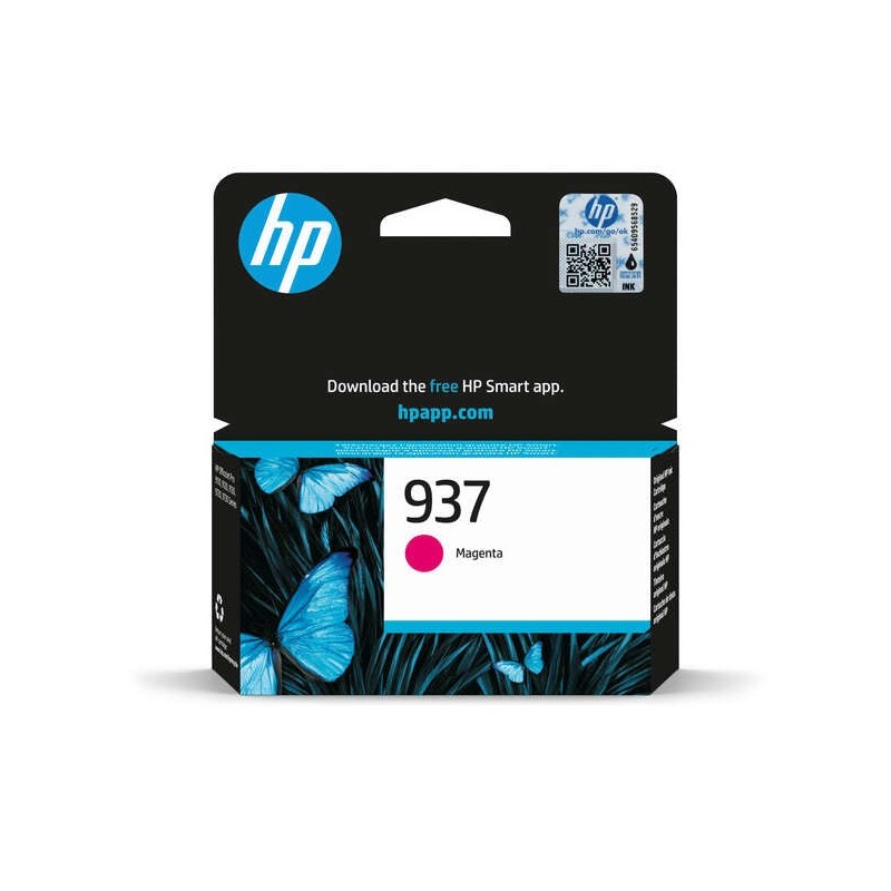 HP 937 Magenta Ink Cartridge Original - 4S6W3NE
