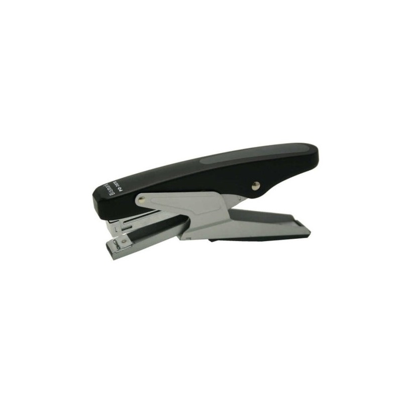 Bismark Grapadora de Tenaza - Capacidad de Grapado 20 Hojas - Diseño Ergonomico - Alta Durabilidad - Color Negro