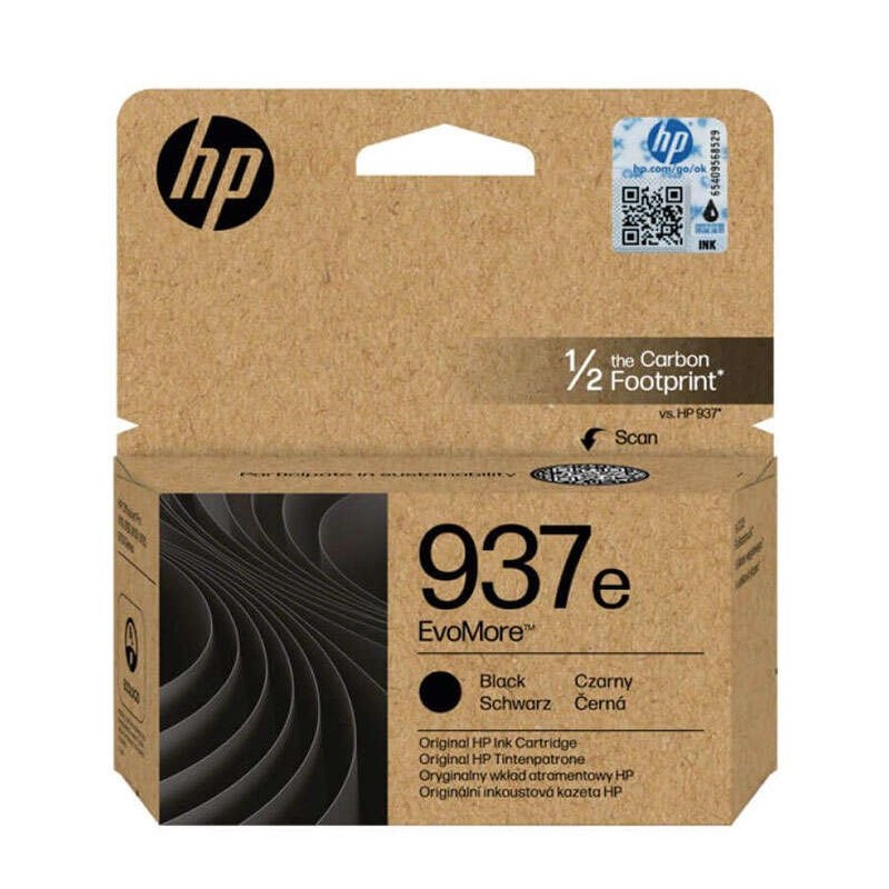 HP 937e Tinteiro Preto Original - 4S6W9NE