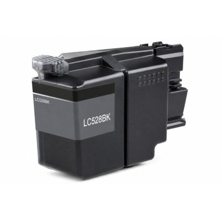 Brother LC528 Black Compatible Pigment Ink Cartridge - Replaces LC528BK