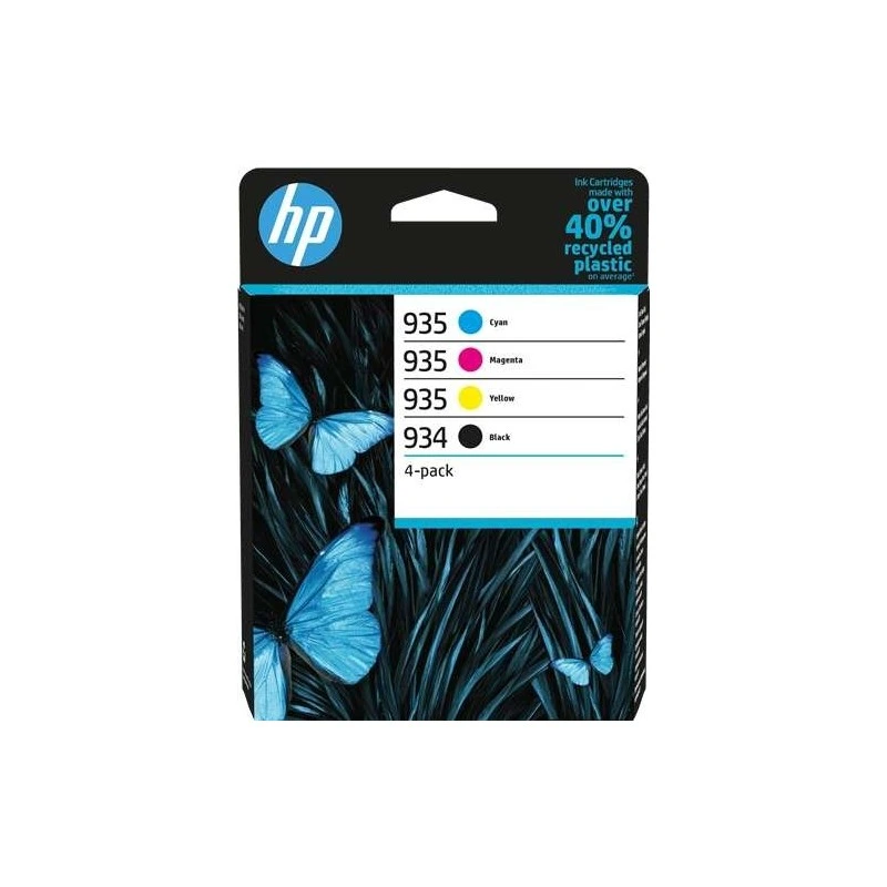 HP 934 + 935 Pack de 4 Tinteiros Originais - 6ZC72AE