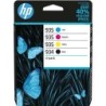 HP 934 + 935 Pack of 4 Original Ink Cartridges - 6ZC72AE