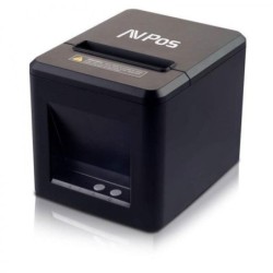 Imprimante thermique de tickets AVPos AVP-TC40NET - Vitesse 260 mm/s - Découpe automatique partielle - USB et LAN - Couleur