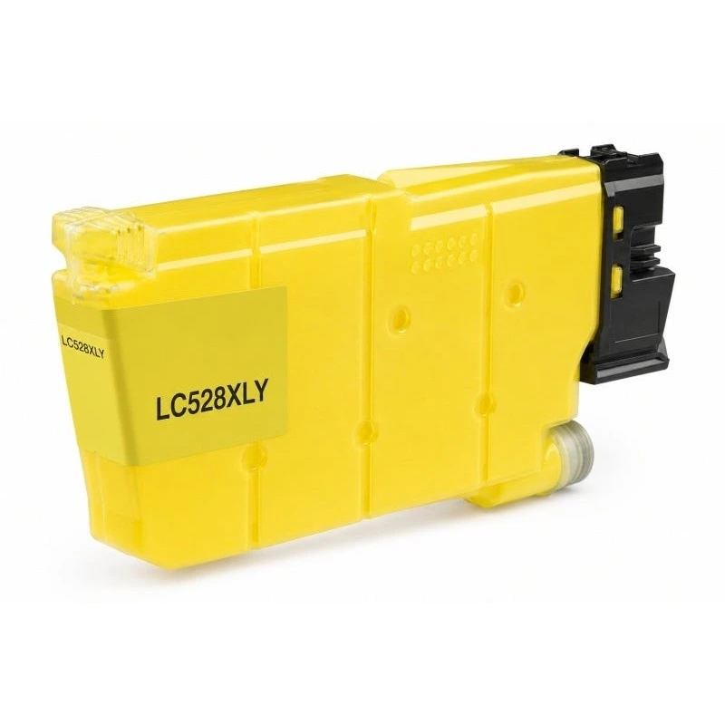 Brother LC528XL Jaune Cartouche d'encre Pigmentée Générique - Remplace LC528XLY