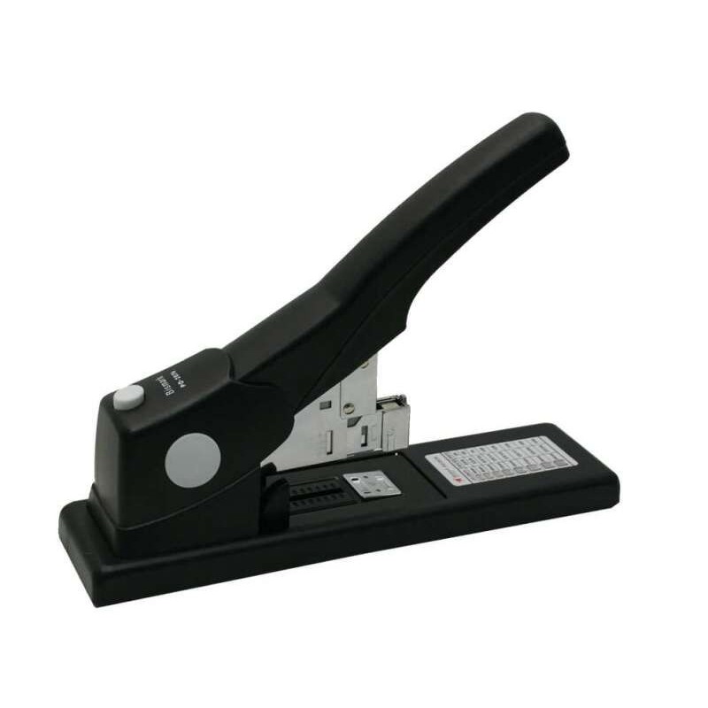Agrafador Bismark de 24mm de espessura - Função de agrafagem plana - Capacidade para 200 folhas - Cor preta
