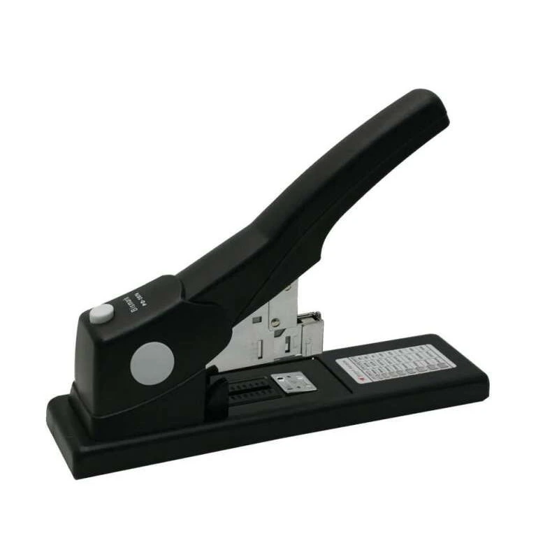 Agrafador Bismark de 24mm de espessura - Função de agrafagem plana - Capacidade para 200 folhas - Cor preta