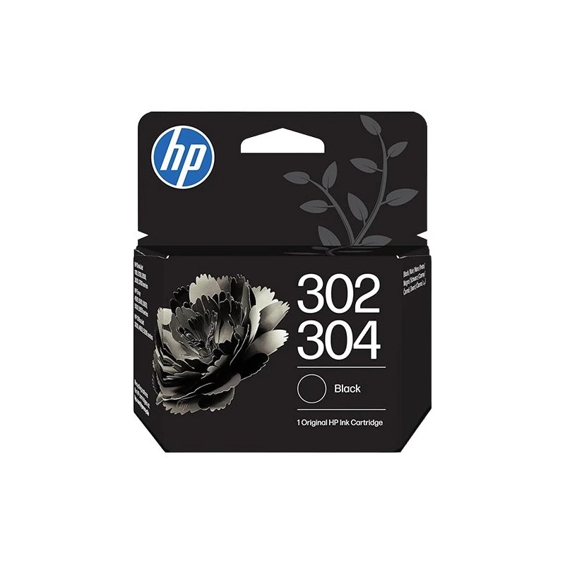 HP 302/304 Ink Cartridge Black Original - B7RT7AE/F6U66AE/N9K06AE