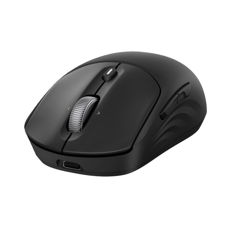 HP 705 Ultra‑Fast Rechargeable Wireless Mouse - Multi‑Surface Sensor 6000 DPI - 7 Programmable Buttons - 2,4GHz and Bluetooth