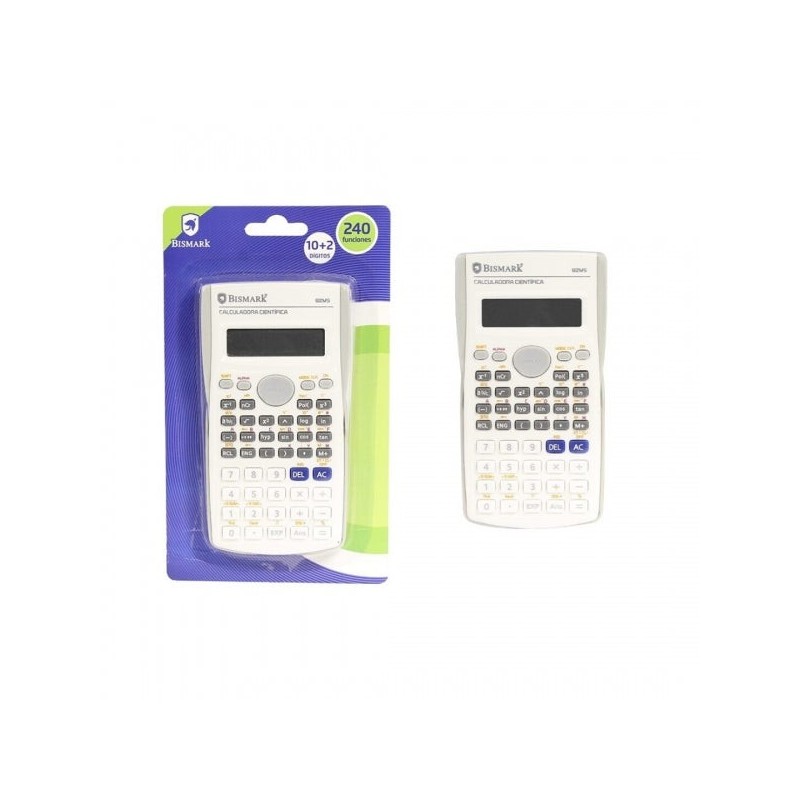 Bismark 82MS 12 Digit Scientific Calculator with 240 Functions - Protective Cover - Multi-Replay Function - Calculation of