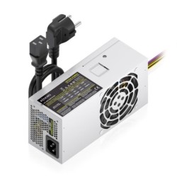 Aisens ASPC-500TFX - Alimentation PC 500W TFX Argent - ASPC-500TFX-PSE