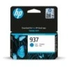 HP 937 Cyan Ink Cartridge Original - 4S6W2NE