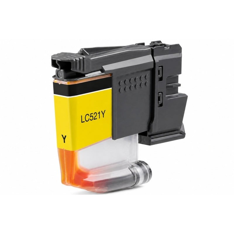 Brother LC521 Tinteiro Amarelo Genérico - Substitui LC521Y