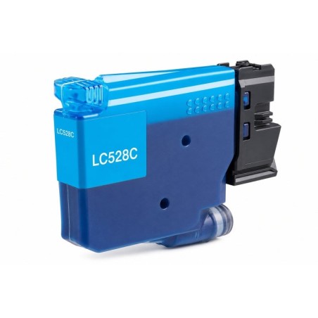 Brother LC528 Tinteiro Ciano Pigmentada Genérico - Substitui LC528C