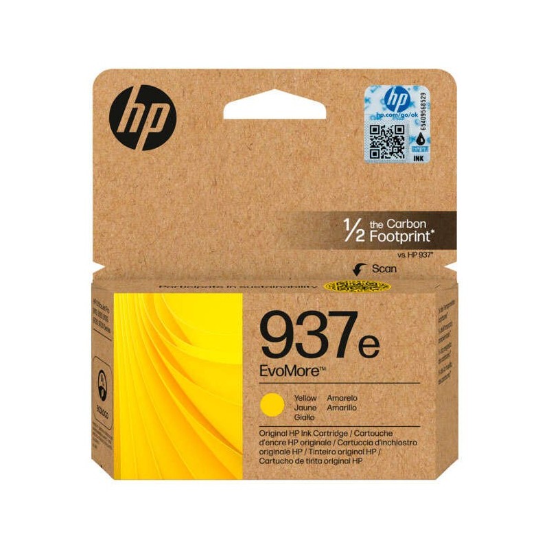 HP 937e Jaune Cartouche d'encre Original - 4S6W8NE