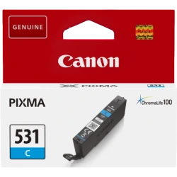 Canon CLI531 Cyan Cartucho de Tinta Original - 6119C001/CLI531C