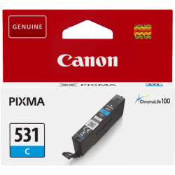 Canon CLI531 Cyan Ink Cartridge Original - 6119C001/CLI531C