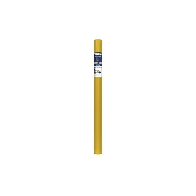 Canson Tissue Paper Roll 17g/m² - 50x500cm Roll - Ideal for Crafts and Decoration - Gold Color