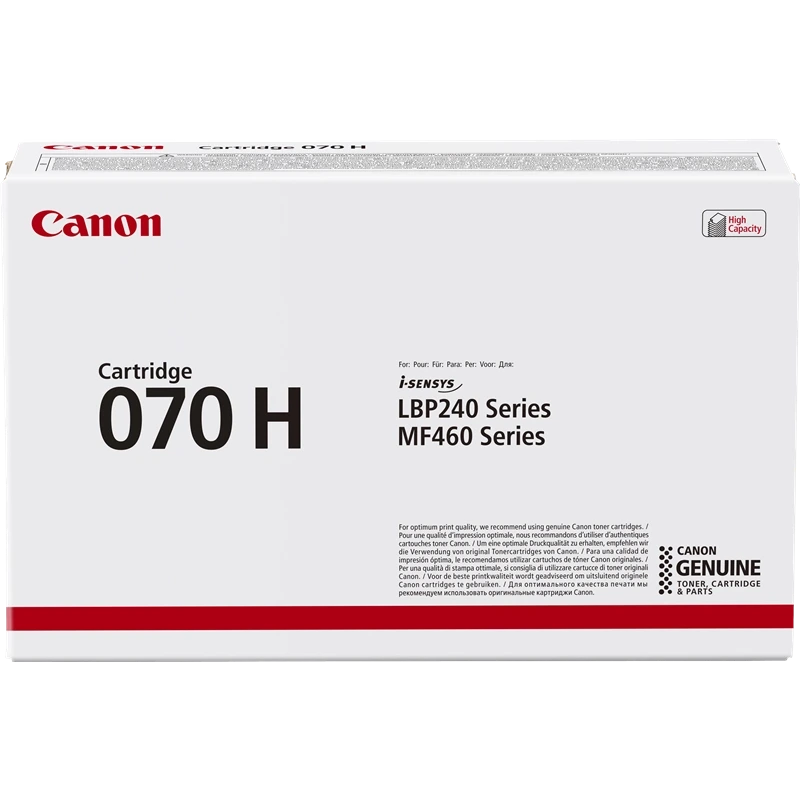 Canon 070H Negro Cartucho de Toner Original - 5640C002
