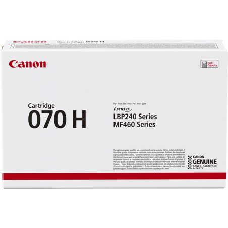 Canon 070H Negro Cartucho de Toner Original - 5640C002