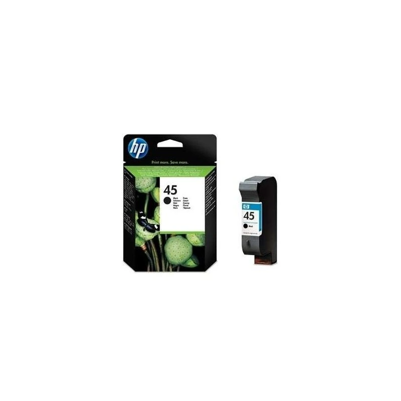 HP 45 Noir Cartouche d'encre Original - 51645AE