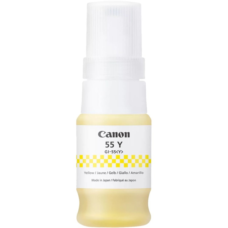Canon GI55 Amarillo Botella de Tinta Original - GI55Y/6291C001