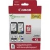 Canon PG575XL/CL576XL Multipack de 2 Cartouches d'Encre Originales + 50 Feuilles de Papier Photo - 5437C006