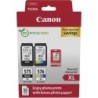 Canon PG575XL/CL576XL Multipack of 2 Original Ink Cartridges + 50 Sheets of Photo Paper - 5437C006