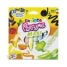 Carioca Perfume Maxi Pack de 10 Rotuladores - Tinta Perfumada - Lavable - Libre de Sustancias Alergenicas - Aromas Naturales