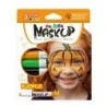 Carioca Mask Up Pumpkin Pack of 3 Skin Colors - Bright Colors - Washable - Water Based - Includes Two Step-by-Step Tutorials