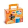 Carioca Tempera Baby Pack of 6 Finger Paint Jars 2+ - Washable - Nontoxic - Odorless - Maximum Creativity and Fun - Various