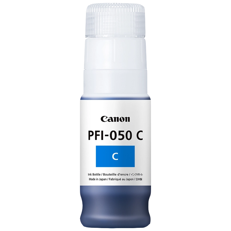 Canon PFI050 Cyan Botella de Tinta Original - PFI050C/5699C001
