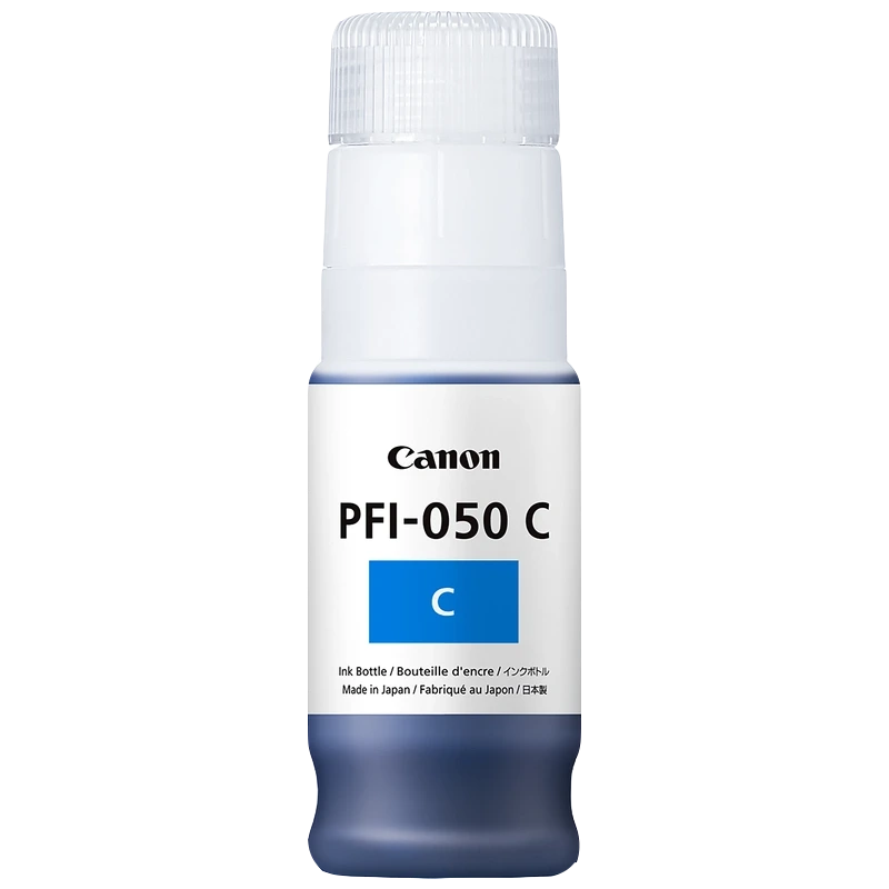 Canon PFI050 Cyan Botella de Tinta Original - PFI050C/5699C001
