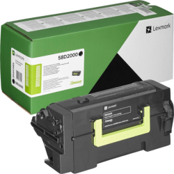Lexmark MS725/MS821/MS822/MS823/MS825/MS826/MX721/MX722/MX822/MX826 Black Toner Cartridge Original - 58D2000