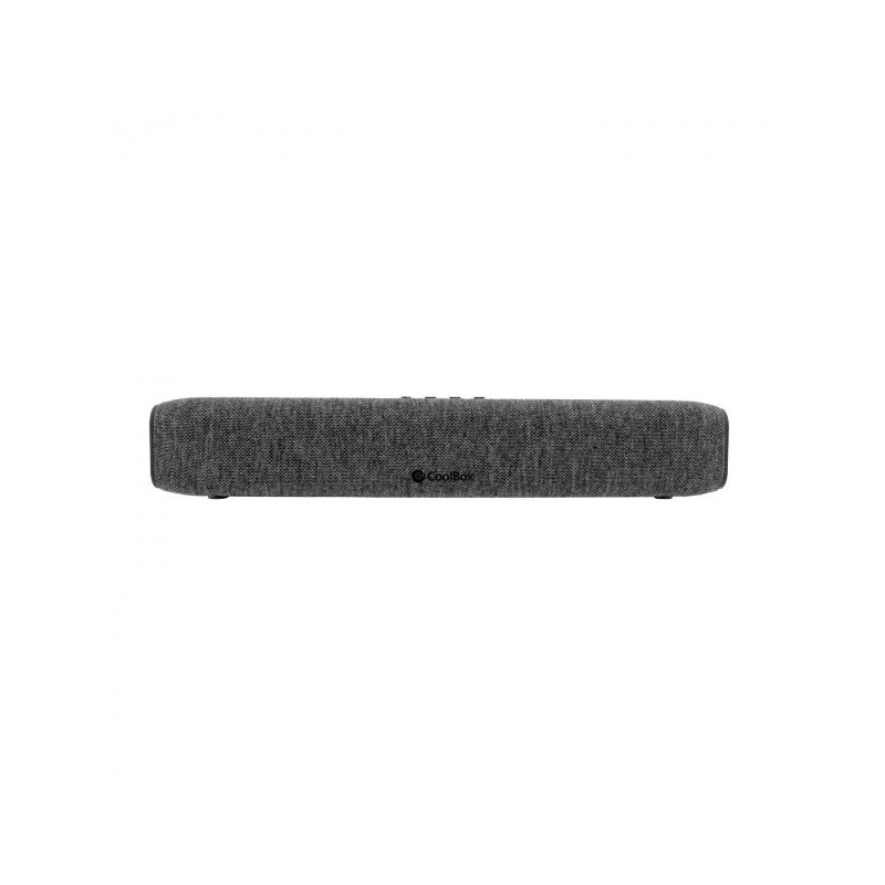 Coolbox BAND BS23 Barre de Son 10W - Jack 3,5 mm - Bluetooth 5.3 - Couleur Gris