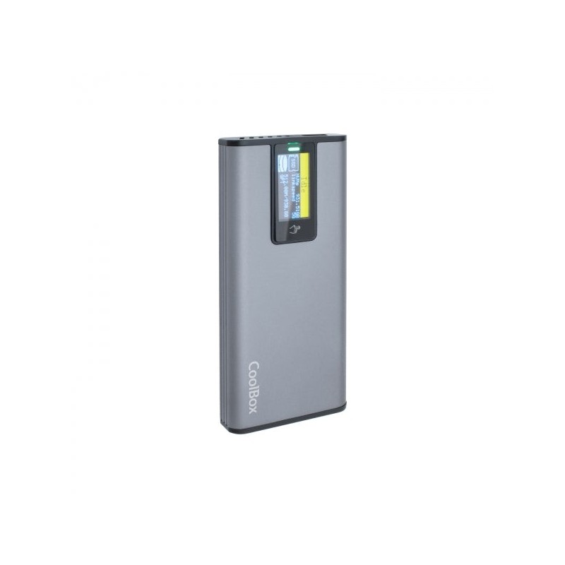 Coolbox PS32 Carcasa Externa SSD M.2 NVMe USB 3.2 Gen2 - Pantalla Táctil