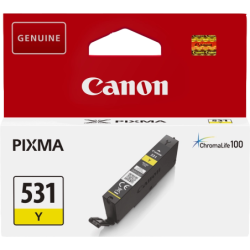 Canon CLI531 Yellow Ink Cartridge Original - 6121C001/CLI531Y